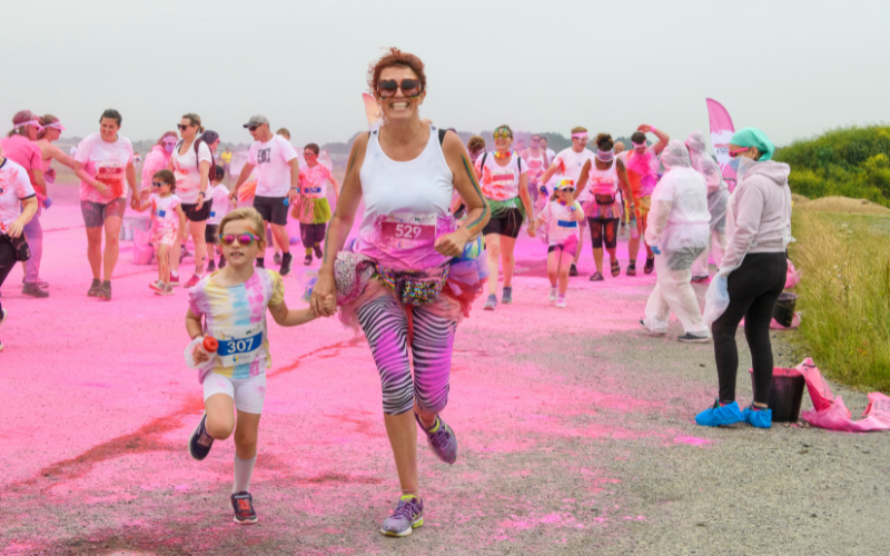 Rainbow Run Cornwall Raises Over 100 000 For Children s Hospice South 